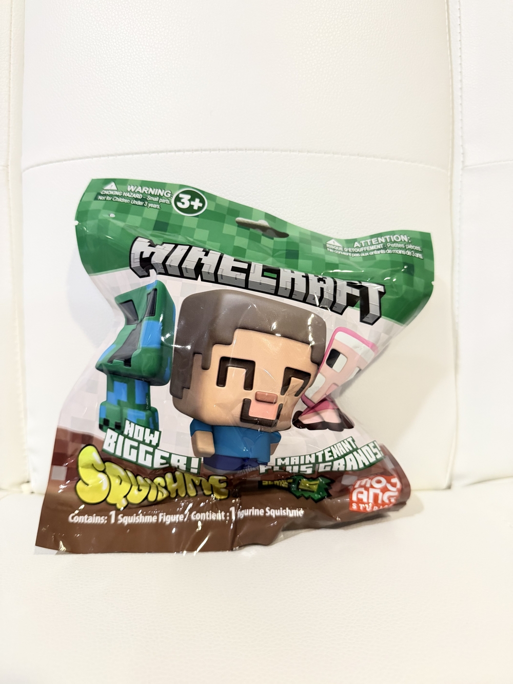 Minecraft SquishMe 3.5‑Inch Collectible Squishy Figure